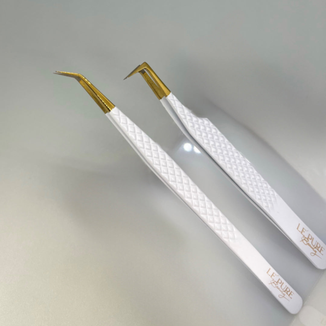 Unmatched Duo Fiber Tip Tweezers